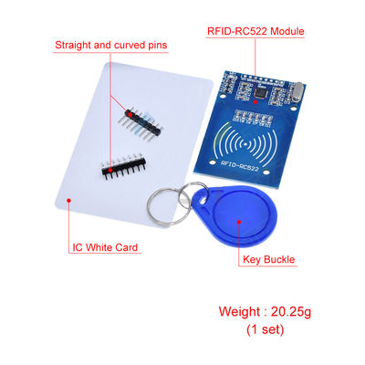 13.56MHz RFID RC522 Mô-đun cho Arduino IC KEY SPI Writer Reader IC Card Proximity Module