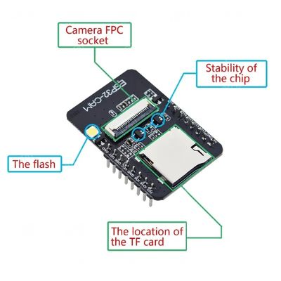 ESP32 ESP32-S Wifi BT Development Board với OV2640 Camera Module ESP32-CAM