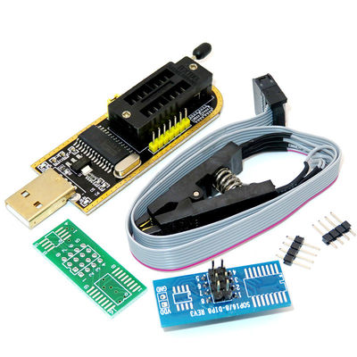 CH341A 24 25 Series EEPROM Flash BIOS USB Programmer Module + SOIC8 SOP8 Clip thử nghiệm cho EEPROM 93CXX / 25CXX / 24CXX