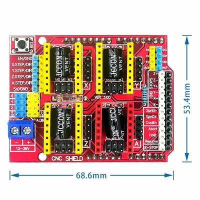 A4988 Bảng điều khiển Máy in 3D CNC Shield V3 Bảng mở rộng máy khắc