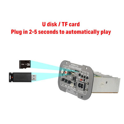 Bluetooth 5.0 FM Radio Power Amplifier Board với 100W Power cho Audio gia đình và xe hơi