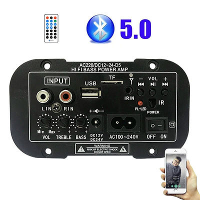 Bluetooth 5.0 FM Radio Power Amplifier Board với 100W Power cho Audio gia đình và xe hơi