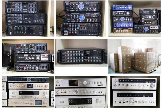 LDZS 5.1 Channel Professional Audio Amplifier với 200W + 200W Power và hỗ trợ Bluetooth cho hệ thống rạp chiếu phim tại nhà