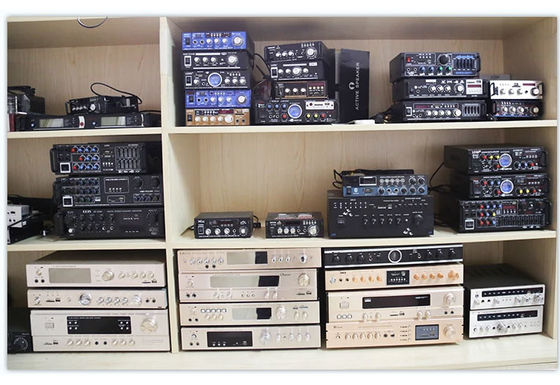 LDZS 5.1 kênh chuyên nghiệp âm thanh khuếch đại Ktv Nhà hát Hệ thống 2 Mics Input Speaker Mixer