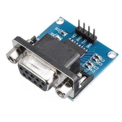 5.5V MAX3232 MAX232 Module RS232 To TTL Serial Port Converter DB9 Connector