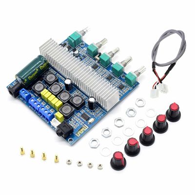 2.1 HiFi Amplifier Bluetooth 5.0 Audio Board với đầu ra 2 * 50W + 100W và nguồn điện DC12 ~ 24V
