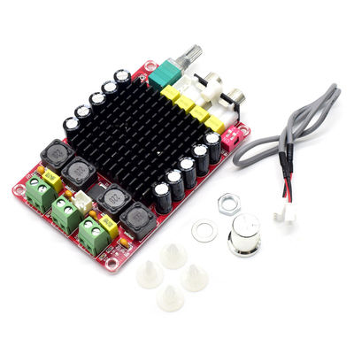 CA-7498 Bảng khuếch đại kỹ thuật số DC14-34V 2 * 100W Bảo vệ quá nóng TDA7498