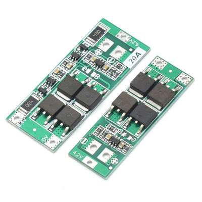 2S 20A 7.4V 8.4V 18650 Lithium Battery Protection Board Tiêu chuẩn/Balance Diy Bms Đối với 18650