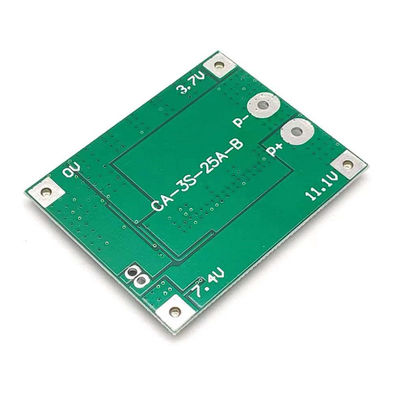 3S 25A Li-ion 18650 BMS PCM Ban bảo vệ pin với cân bằng cho pin Li-ion Lipo