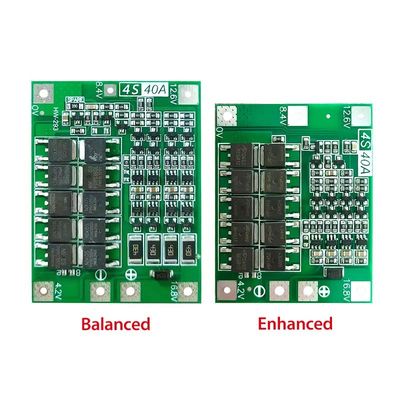 CA-4S-40A Bộ sạc pin Li-ion Lipo Cell Module PCB BMS Ban bảo vệ cho động cơ khoan 12.6V Với cân bằng