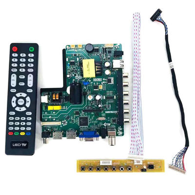 32 inch FHD LED TV Mainboards Firmware 1920 * 1080 Inbult TP.V56.PB826 Đối với LG TV