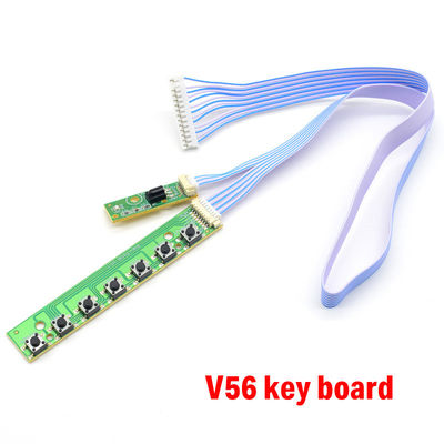 7K V59 V56 Toàn cầu 7 phím bàn phím cho LCD TV Mainboard Accordance Keypad With IR