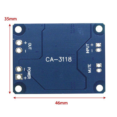 CA-3118 DC 12-24V PBTL Mono 60W Class D Power Amp Mô-đun Bảng khuếch đại