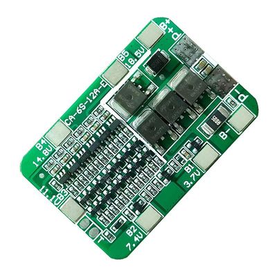 CA-6S-12A-E 24V PCB BMS bảo vệ bảng cho 6 gói 18650 Li Ion Lithium pin mô-đun