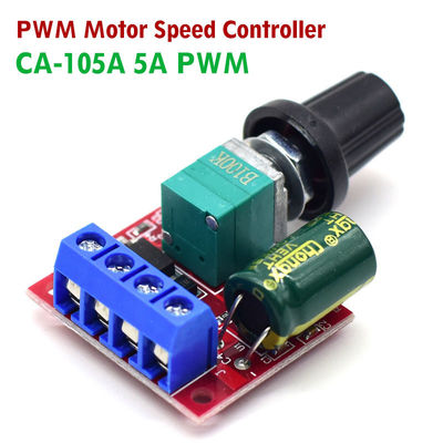 CA-105A Mini 5A DC Mô-đun Bộ Điều Khiển Tốc Độ Động Cơ Max 90W 3V-35V
