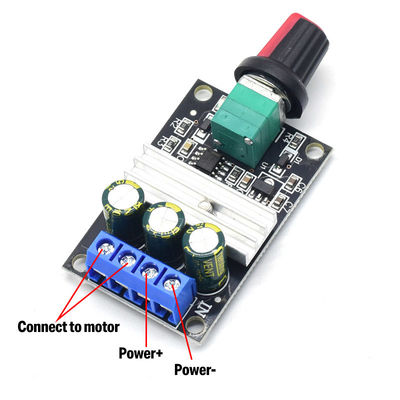 CA-103A PWM DC Motor Speed Controller 6V 12V 24V 28V 3A Speed Switch 1203BK