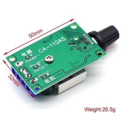 CA-110AS 12V/24V 10A PWM DC Motor Speed Control Governor Stepless LED Dimmer Power Controller Mô-đun điều chỉnh điện áp