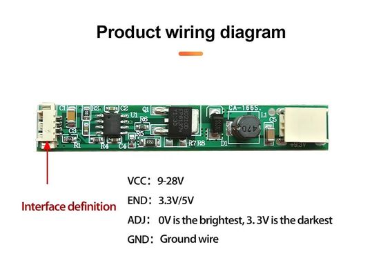 CA-166S IGBT Module Universal LED Backlight Driver Board Laptop Điện áp cao, dòng điện liên tục