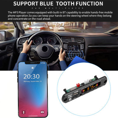 CAR AMPLIFIER Bluetooth Audio Module với màn hình màu và bộ khuếch đại điều khiển từ xa
