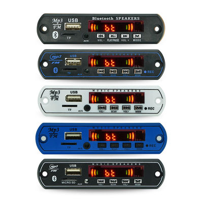 FM Radio MP3 Decoder Board với Lossless Audio FM Radio Function và BT 5.0