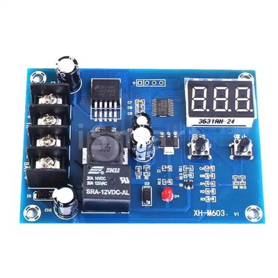 XH-M603 12-24V Lithium Battery Charger Control Switch Protection Board với màn hình LED