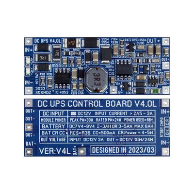 Mô-đun cung cấp điện UPS DC đa năng 24W cho thiết bị mạng hỗ trợ đầu ra 12V / 15V