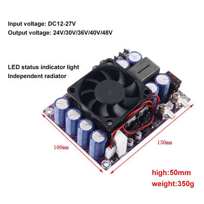 Mô-đun cung cấp điện khuếch đại công suất ô tô 500W 25A DC-DC Step Up Boost Converter Mô-đun tăng cường