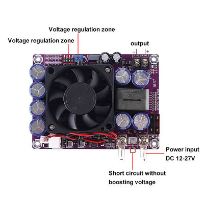 Mô-đun cung cấp điện khuếch đại công suất ô tô 500W 25A DC-DC Step Up Boost Converter Mô-đun tăng cường