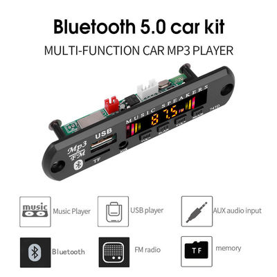 Nâng cấp âm thanh xe của bạn với Bluetooth 5.0 MP3 Decoder Board Featuring Color Screen and Remote Control