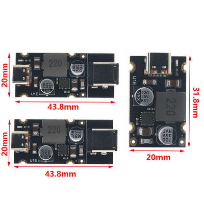 QC4.0 QC3.0 USB PD65W Type-C Fast Charging Adapter Module với kiểu gắn tiêu chuẩn