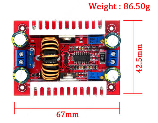 3-5V DC 400W 15A Step-up LED Driver Charger Power Supply Module cho tăng điện áp