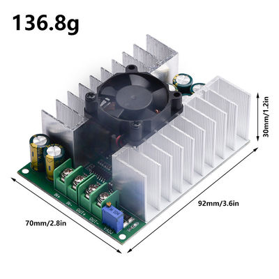 Mô-đun bước xuống 500W có thể điều chỉnh cho kiểu gắn tiêu chuẩn DC-DC CC CV Buck Converter