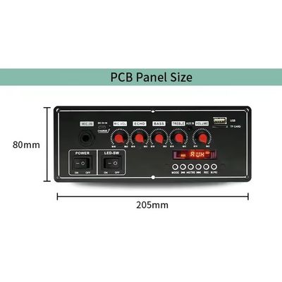 Chức năng ghi âm giọng nói 2x20W 7.4V Máy trục không dây Trolley Speaker Sound Bt Decoder Amplifier Board