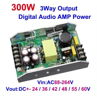 300W DC kép 24/36/48V 12V1A nguồn điện cho TPA3255 TPA3221 TPA3116 Bộ khuếch đại âm thanh