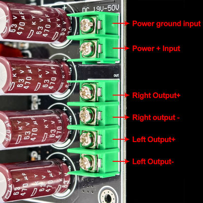 SAMP-200 HIFI Dual Core TPA3255 2 kênh 600W 600W Bộ khuếch đại điện kỹ thuật số lớp D
