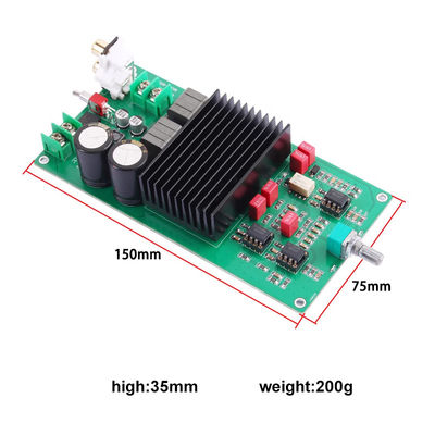 Bảng khuếch đại kỹ thuật số 600W với chip TPA3255 cho hệ thống âm thanh chuyên nghiệp 2.0 kênh