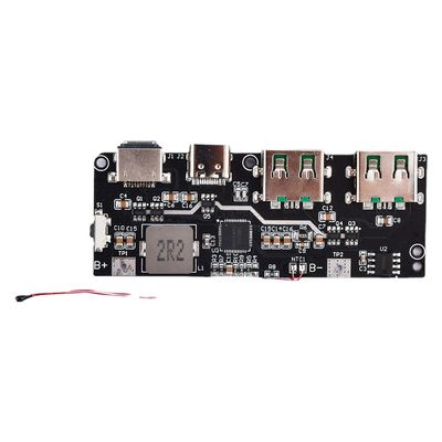 22.5W QC4.0 PD3.0 5 Cổng hai cổng USB Điện thoại điện ngân hàng Circuit Board Bảo vệ Motherboard