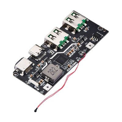 22.5W QC4.0 PD3.0 5 Cổng hai cổng USB Điện thoại điện ngân hàng Circuit Board Bảo vệ Motherboard