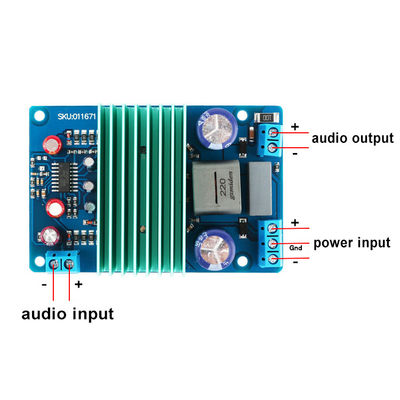 250W lớp D HIFI bảng khuếch đại kỹ thuật số với LM3886 cho các hệ thống âm thanh chuyên nghiệp