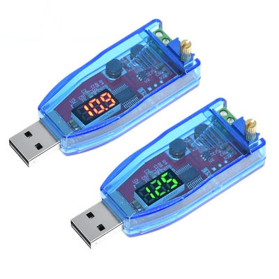 Bộ chuyển đổi bước lên / xuống USB có thể điều chỉnh cho năng lượng LED DC-DC 5V sang DC 1-24V