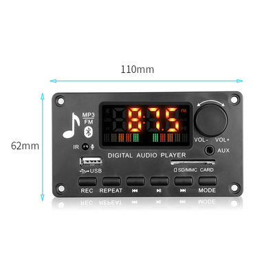 Bo mạch chủ Bộ khuếch đại ô tô mô-đun BLUETOOTH công suất cao 2x40W có hỗ trợ định dạng âm thanh APE và thời lượng pin hơn 20 giờ