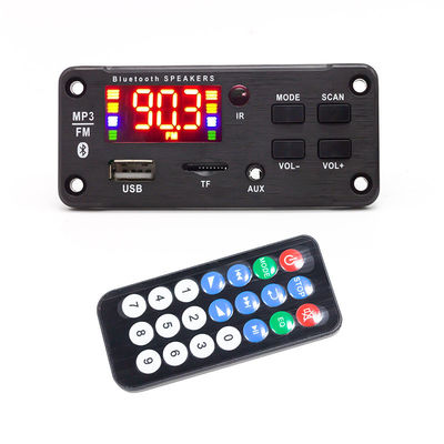FLAC hỗ trợ 2 * 40W Car Bluetooth Audio Motherboard để giải mã âm nhạc không mất mát