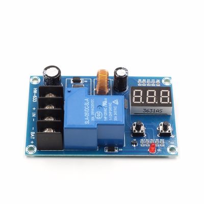 XH-M604 Bộ điều khiển sạc pin Mô-đun hiển thị kỹ thuật số Điện năng đầy đủ Khóa bảo vệ Chuyển mạch điện IC