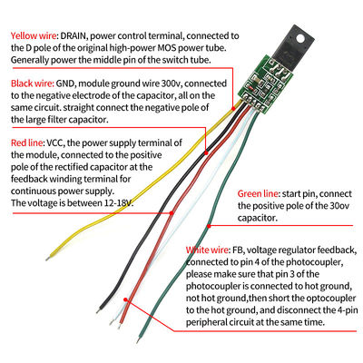 18V TV Input Power Supply Module cho Creatall CA-888 LED LCD DC đến DC Boost Converter
