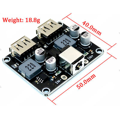 Boost Converter Board USB kép bước xuống Cấu hình nguồn cung cấp điện QC3.0 QC2.0 6-32V 9V 12V 24V