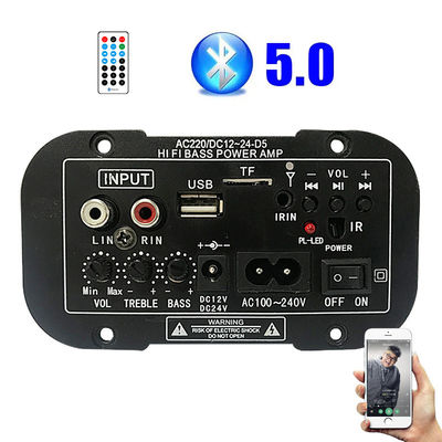 Bảng khuếch đại âm thanh kỹ thuật số với kết nối Bluetooth cho xe máy và âm thanh gia đình