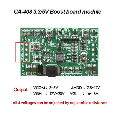 Picture Creatall CA-408 Integrated LCD TCON Board 5v DC-DC Buck Boost Module với 4 nguồn điện TV LED có thể điều chỉnh