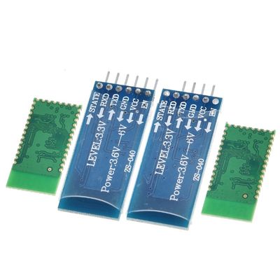 Mô-đun Bluetooth không dây HC-05 HC-06 Bộ thu RF với tần số 2.4G 3.3V TTL Level và 10 Meter Range UART Converter