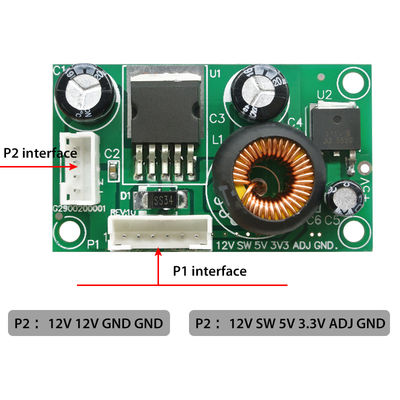 BENQ Power Supply Module LED LCD 12V đến 5V đến 3.3V Step Down Voltage Conversion Board