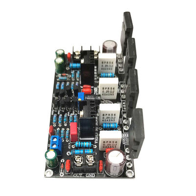Bảng khuếch đại điện mono 200W với ống cặp Toshiba 1943 + 5200 và phạm vi cung cấp điện rộng (20V-90V)